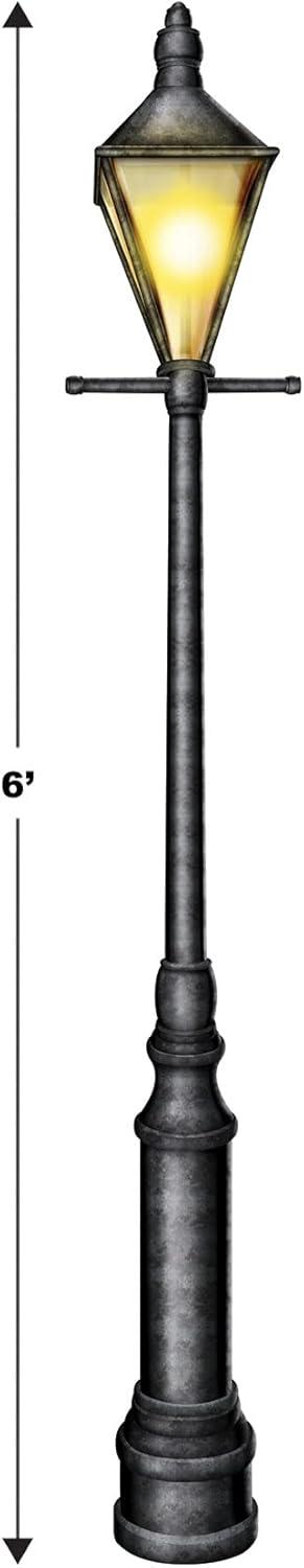 Beistle Jointed Lamppost, 6', (2/Pkg) Multicolored