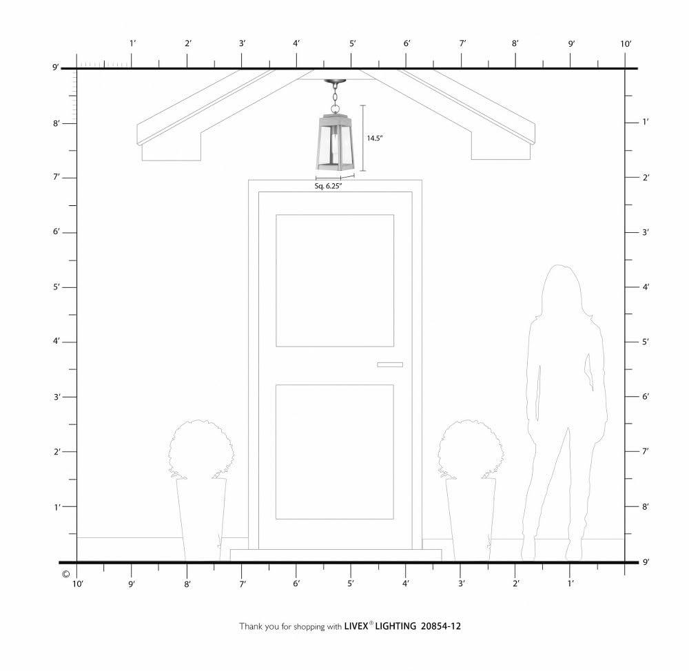Livex Lighting Oslo 1 - Light Pendant in  Brushed Nickel