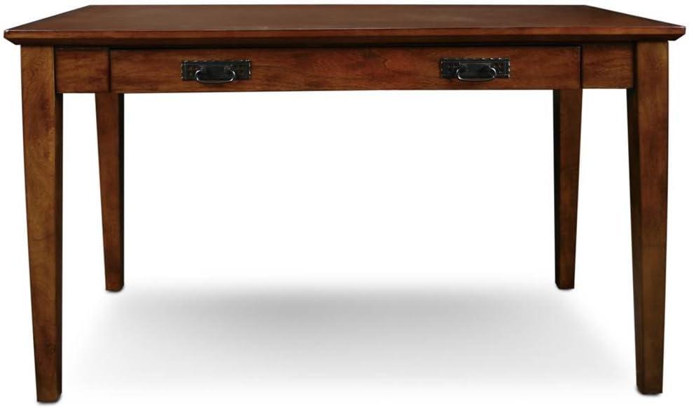 Leick Furniture Boulder Creek Mission Wood Laptop-Writing Desk in Cherry