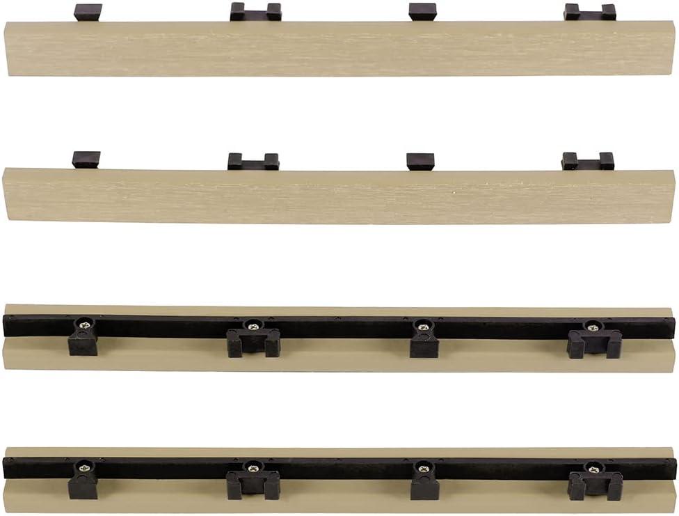 12" x 1" Composite Interlocking Deck Side Trim