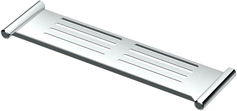 Elegant Wall Mounted Stainless Steel Shower Shelf