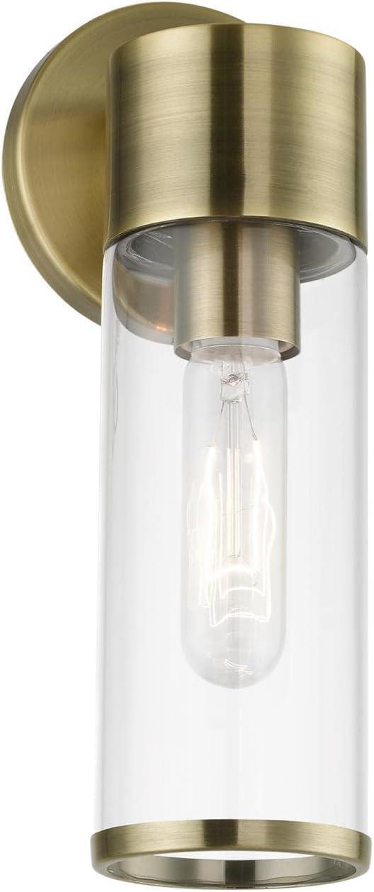 Livex Lighting Banca 1 - Light Sconce in  Antique Brass