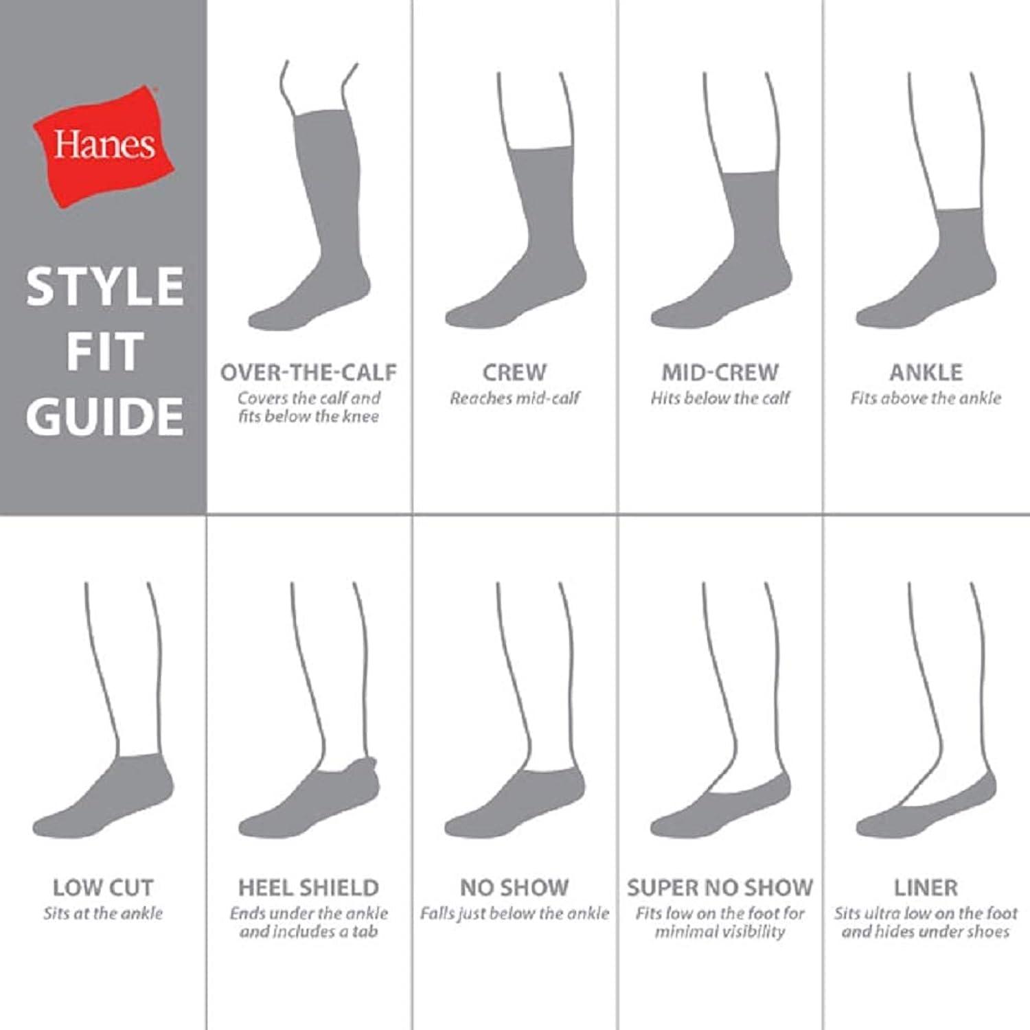 Men's White Max Cushion Crew Athletic Socks 6-Pack