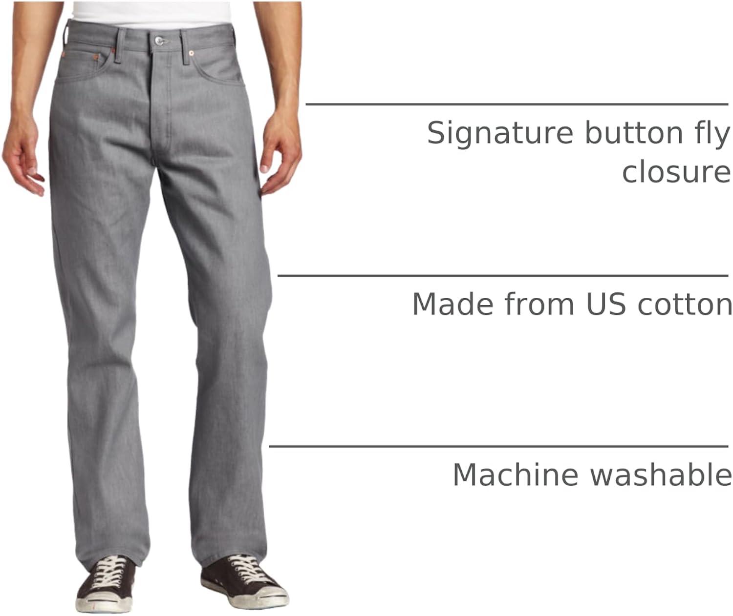 Levi's Men's 501 Original Shrink-to-Fit Jeans (Legacy)