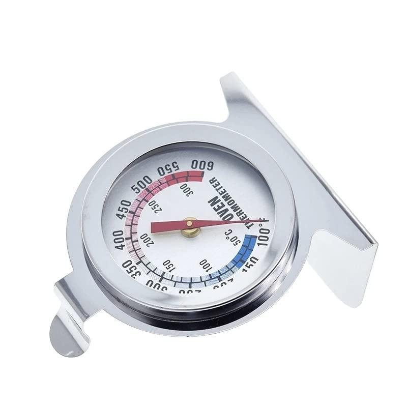 Stainless Steel Large Dial Oven Thermometer with Hanging Hook