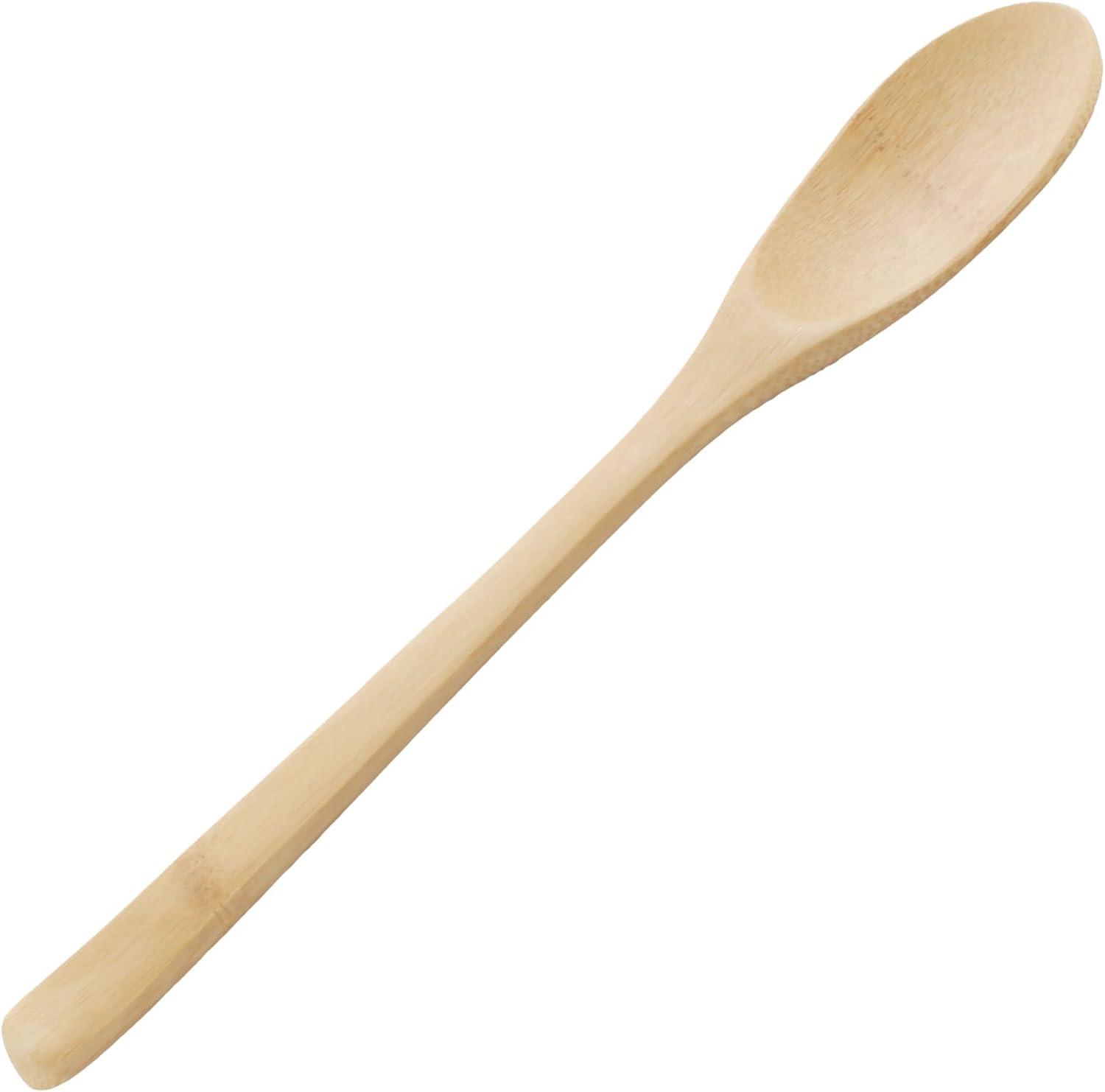 Bamboo Serving/Cooking Utensils - Narrow Spoon - Large - 5pcs