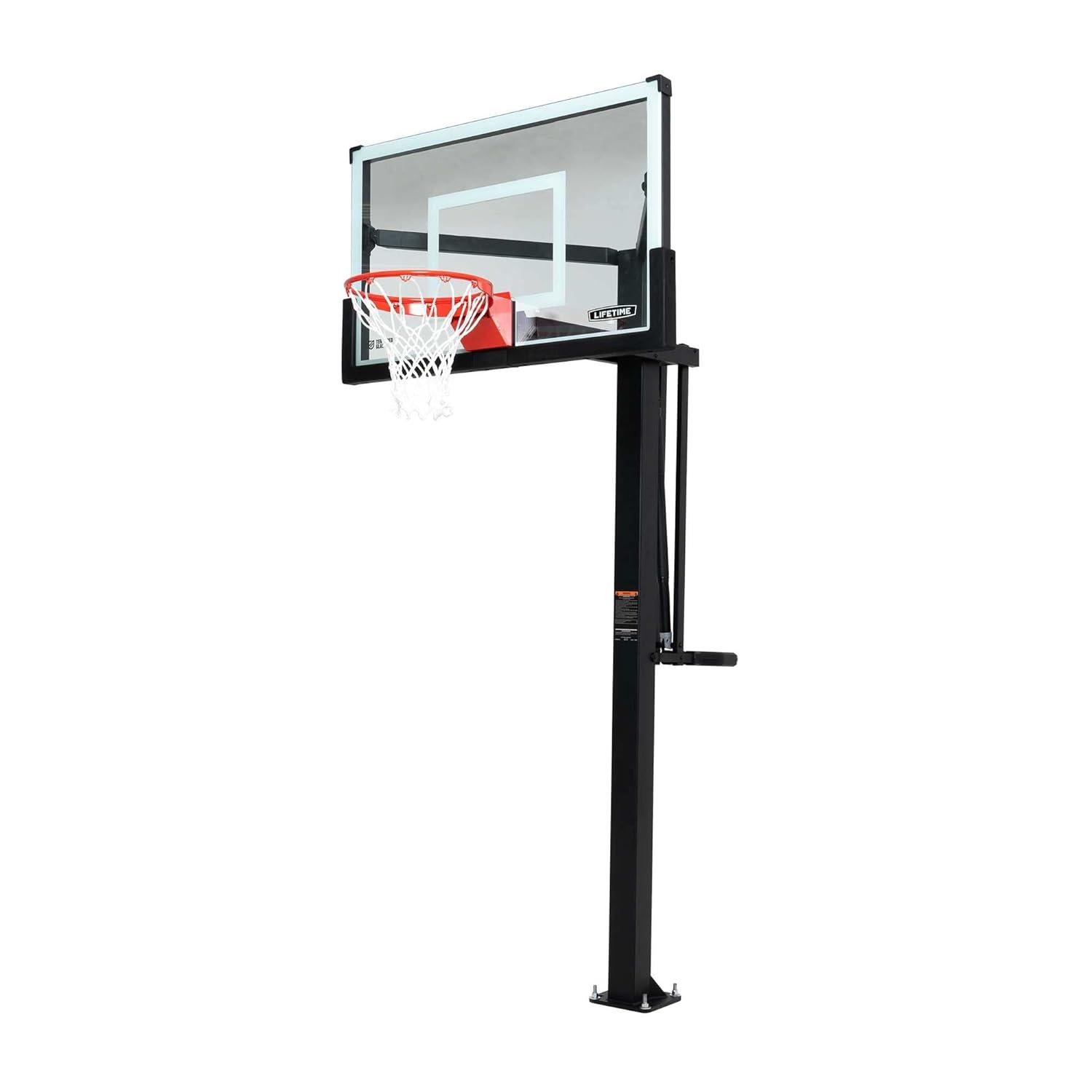 Lifetime 54" Mammoth Bolt Down Basketball Hoop