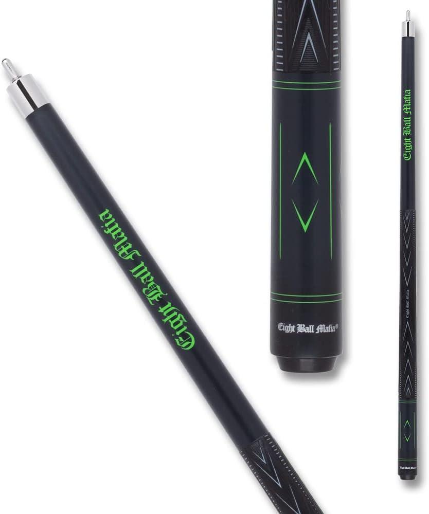 Eight Ball Mafia Eight Ball Mafia Wood 25 Oz. Pool Cues