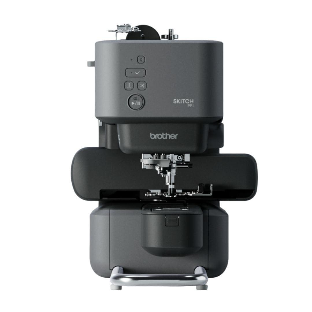 Brother Skitch Single-Needle Embroidery Machine with Colors Thread, and Bobbins