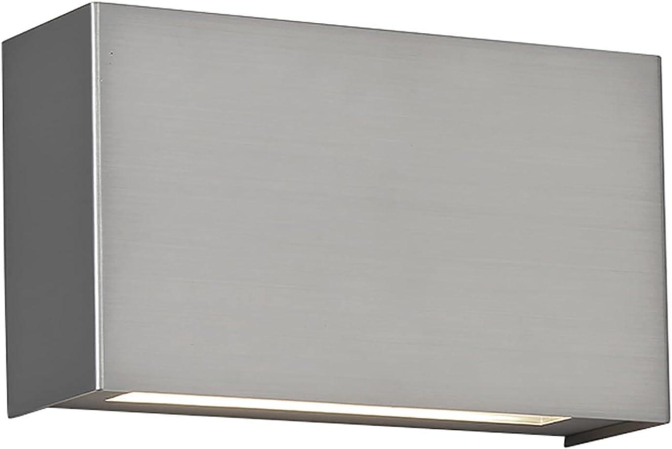 WAC Lighting Blok 1-Light LED 3000K Contemporary Aluminum Wall Sconce in Nickel