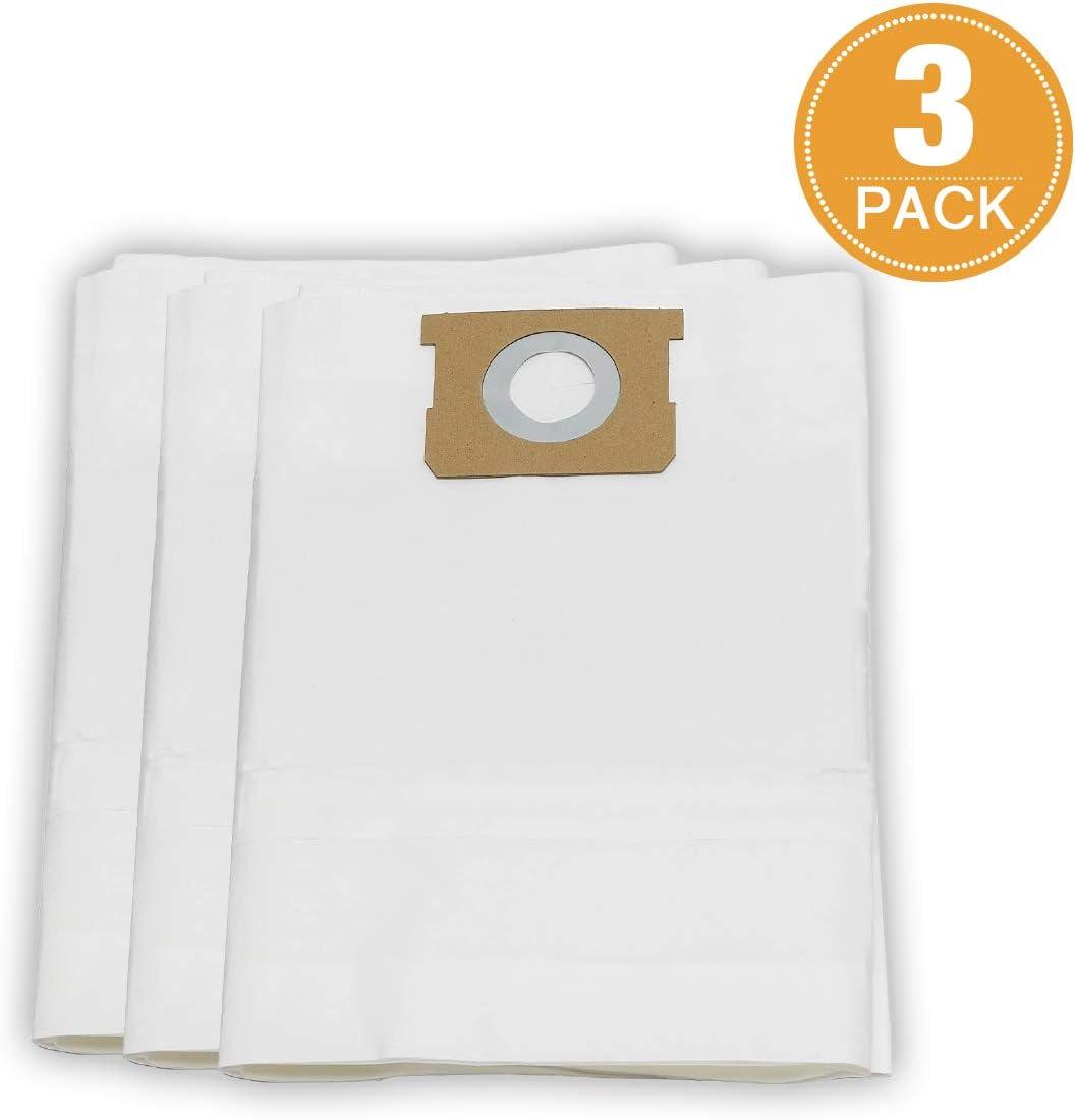 Vacmaster 8-10 Gallon Dust Filter Bags 3 Pack
