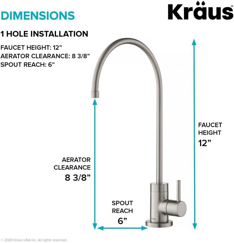 Purita 100% Lead-Free Kitchen Water Filter Faucet