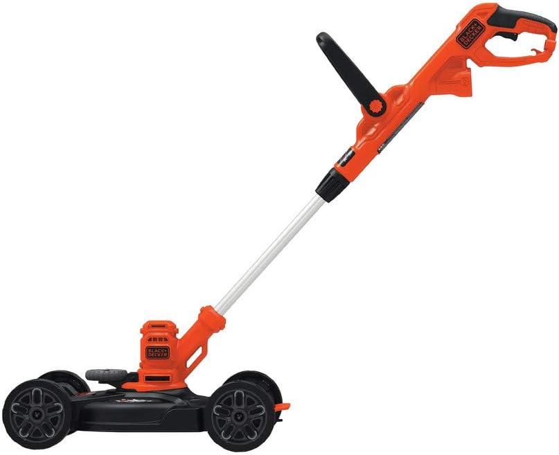 BLACK+DECKER Electric Lawn Mower, String Trimmer, Edger, 3-In-1, Corded, (BESTA512CM)