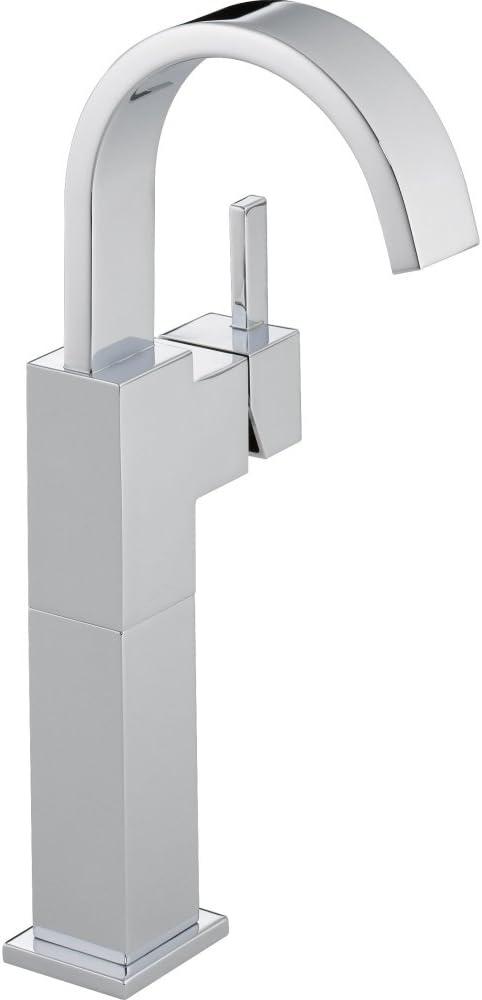 Delta Vero Single Handle Vessel Bathroom Faucet, Chrome