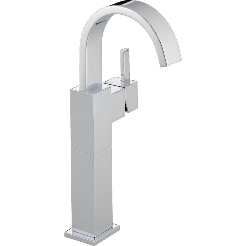 Delta Vero Single Handle Vessel Bathroom Faucet, Chrome