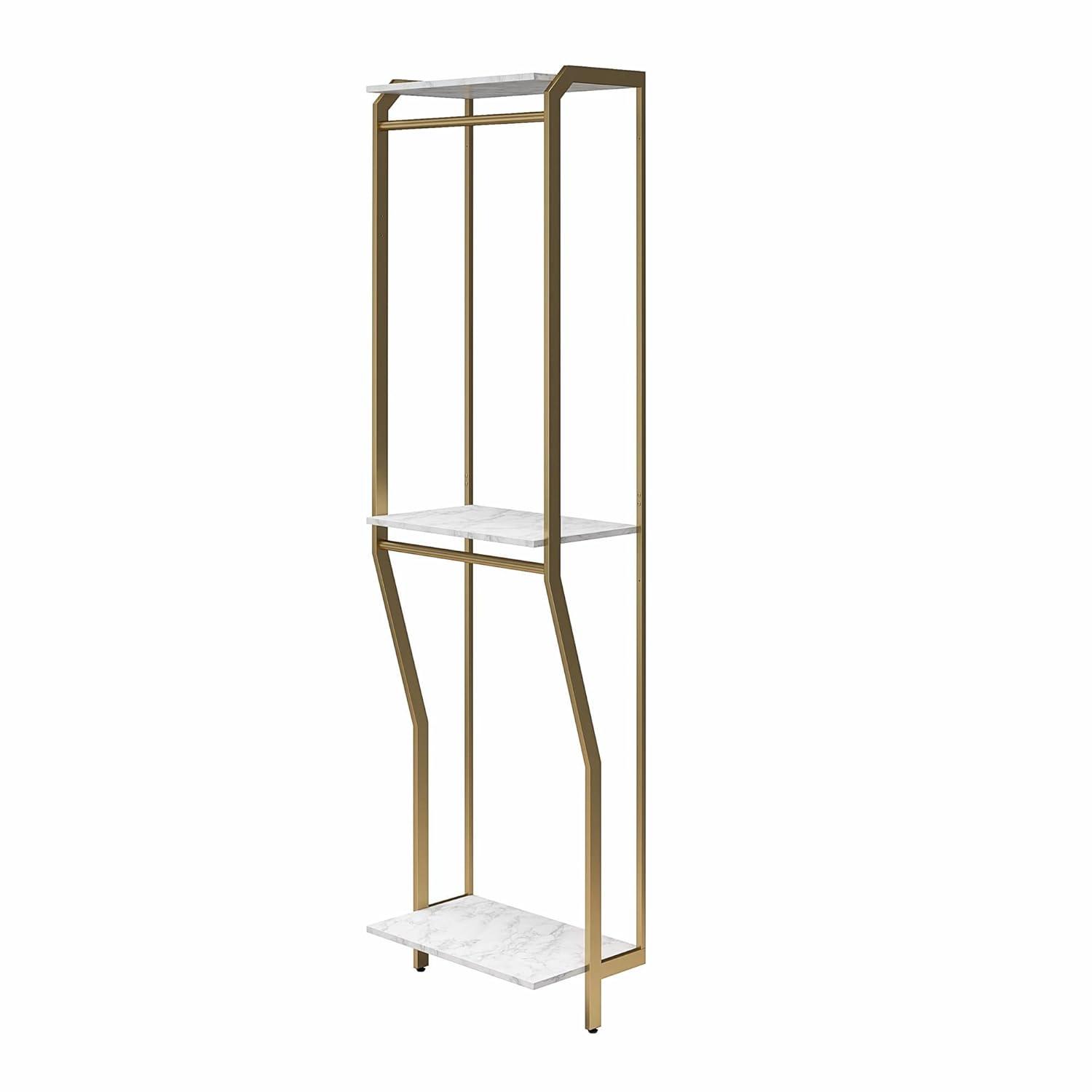 Gwenyth Closet Starter Kit with Hanging Rods