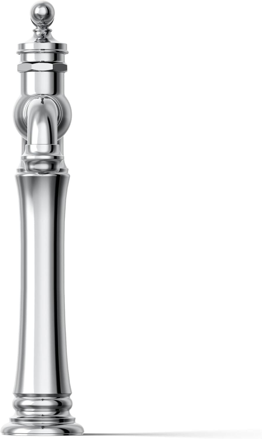 Artifacts Gentleman's Single Hole Bathroom Faucet with Drain Assemby