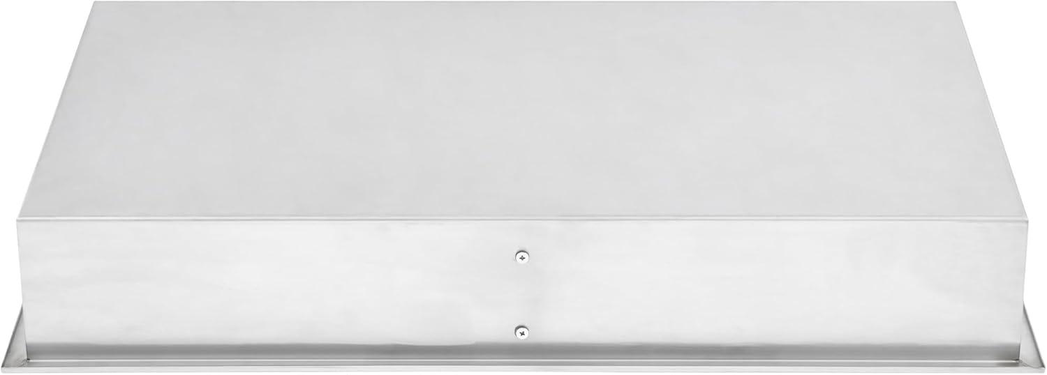 Voltaire 12" x 24" Stainless Steel Double Shelf Wall Niche