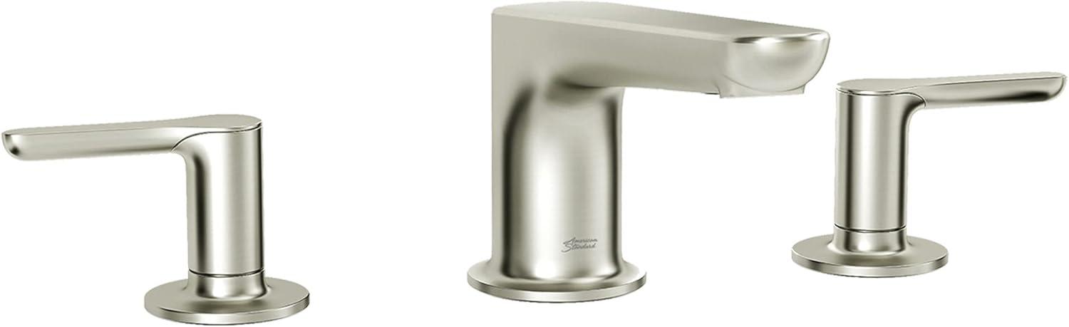 Brushed Nickel Modern Deck-Mount Roman Tub Faucet