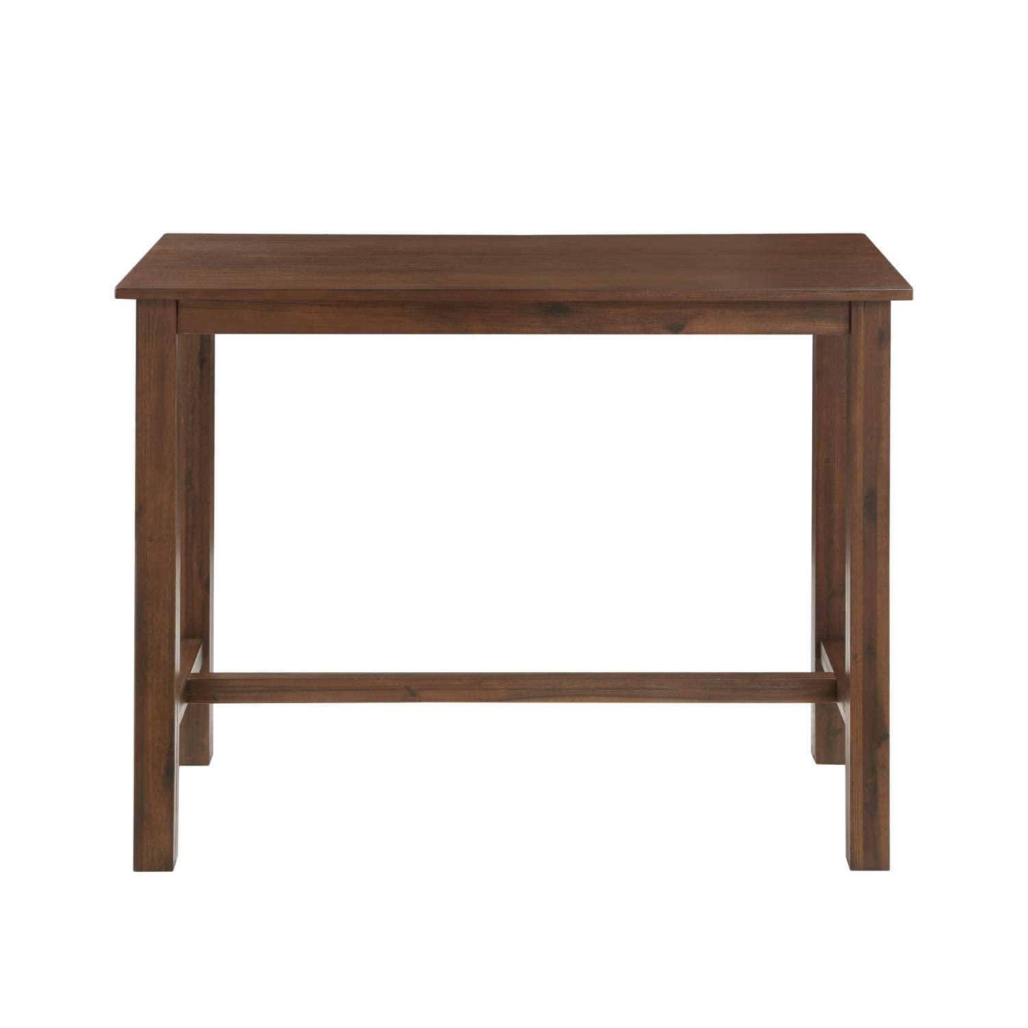 Sonoma Counter Height Pub Table Chestnut - Boraam: Modern Kitchen Table for 4, Wood Frame, 36" High