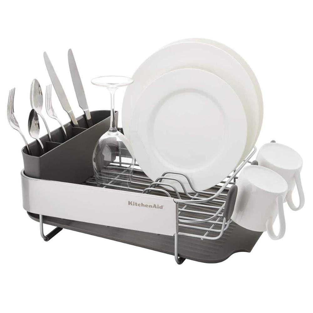 KitchenAid® Compact Stainless Steel Dish Rack, 16.06-Inch