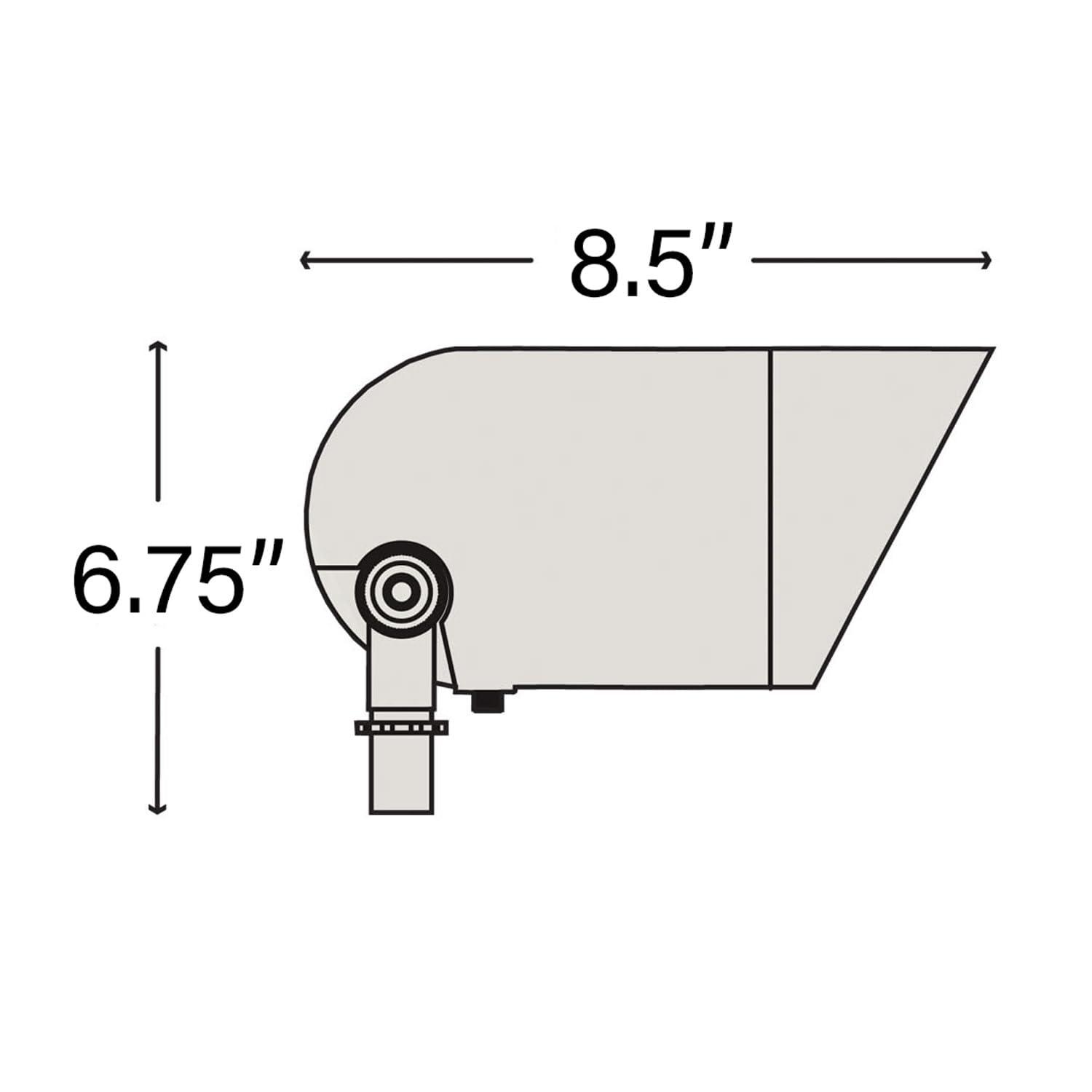 Hinkley Lighting - Line Voltage One Light Line Voltage Large Spot Lamp - 6.375