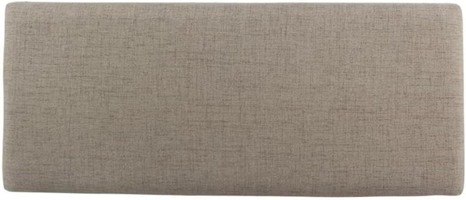 Large Storage Bench with Nailhead Trim Tan - HomePop: Upholstered Ottoman, Bedroom Accent Furniture, Foam Cushioned Seating