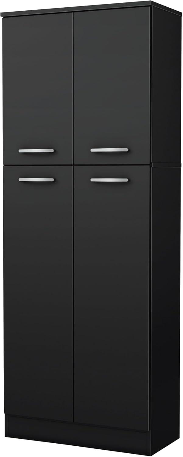 South Shore Axess, Contemporary Cabinet,  Black