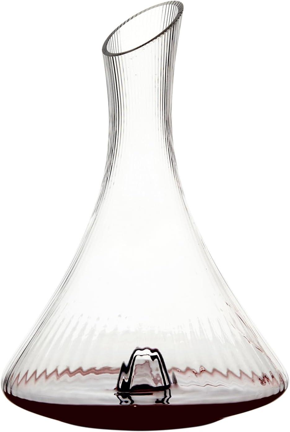 Empire Clear Glass Contemporary Wine Carafe