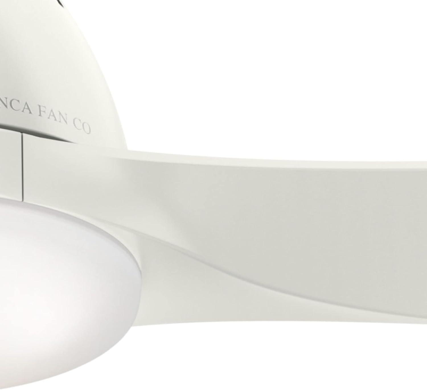 Casablanca Fan 52" Wisp 3 - Blade LED Standard Ceiling Fan with Remote Control and Light Kit Included