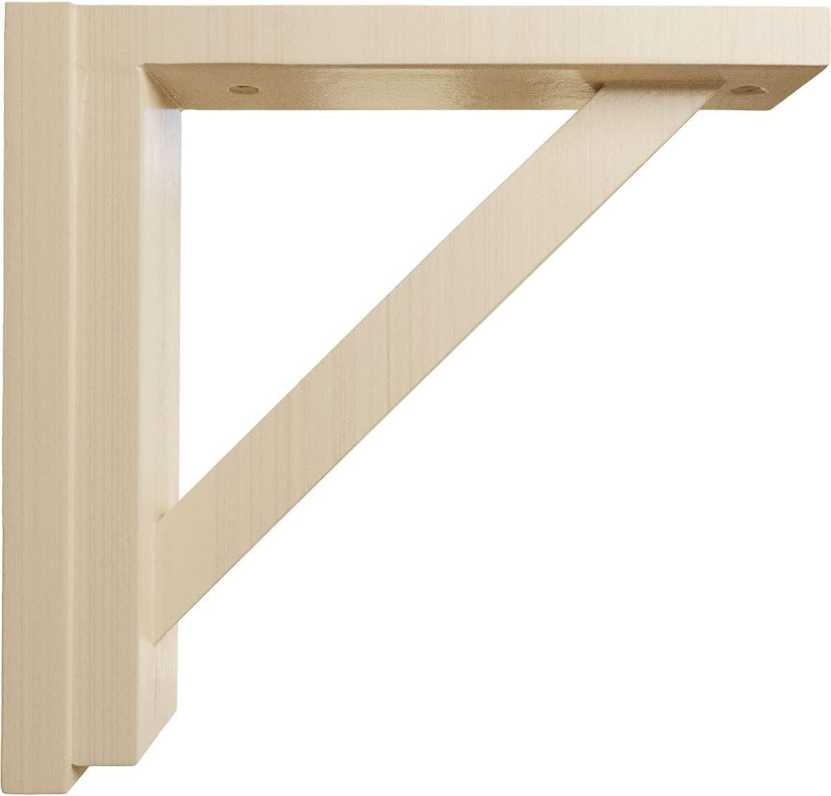 Ekena Millwork Traditional H 2.5'' W D Wood Bracket / Corbel