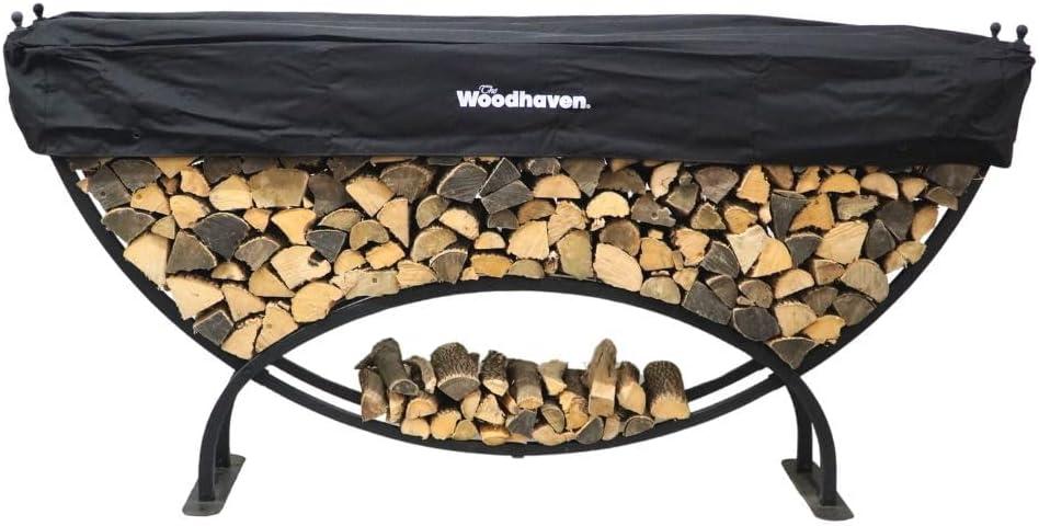 Woodhaven 96'' W Metal Log Rack