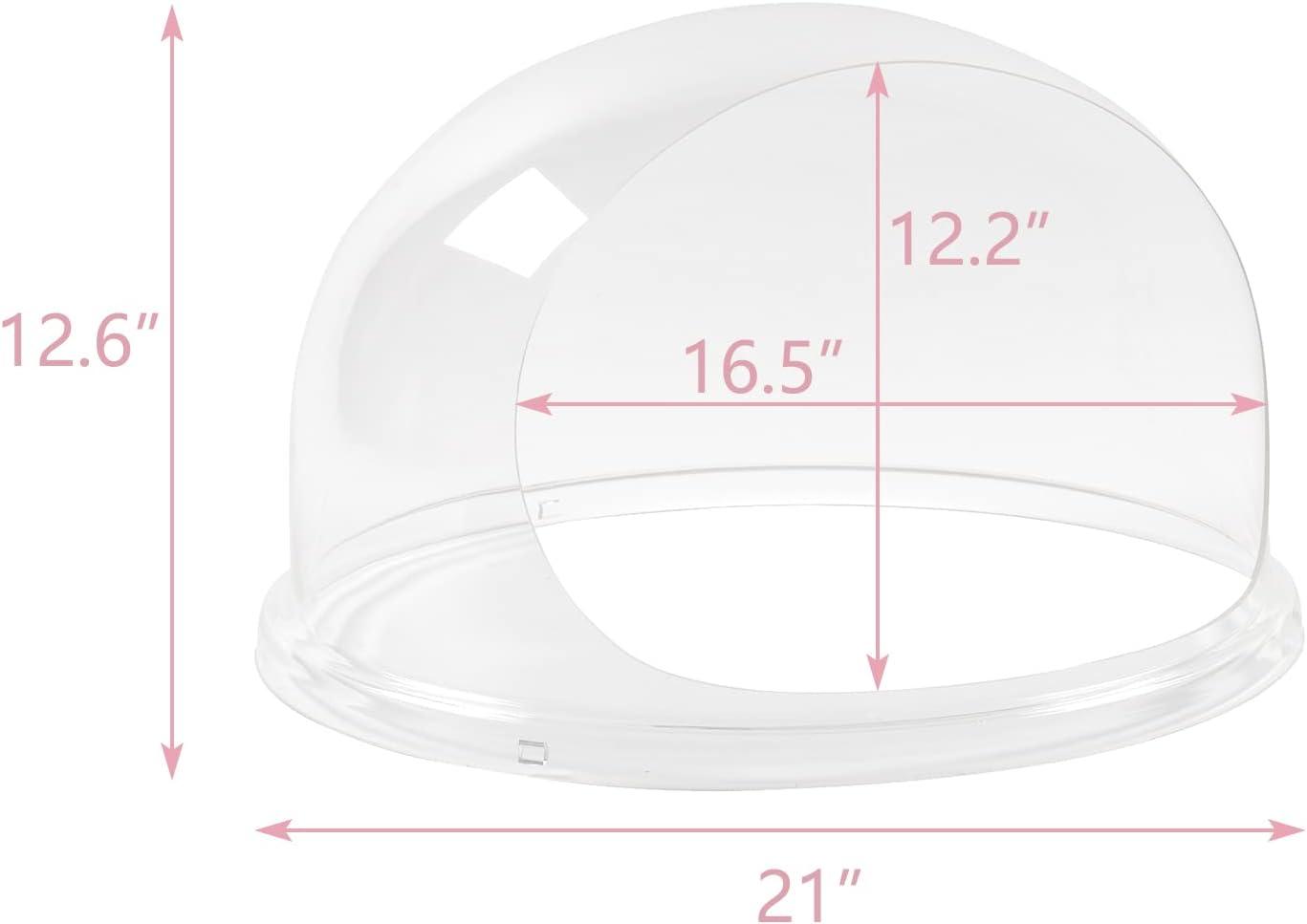 BENTISM Commercial 21" Floss Bubble Maker Cotton Candy Machine Cover