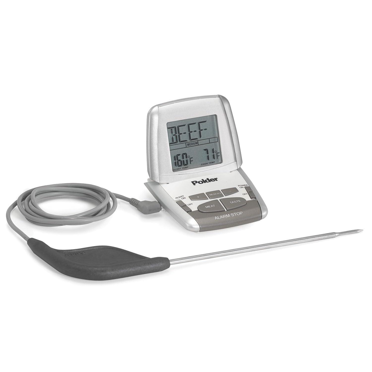 Polder Deluxe Preset In-Oven Thermometer with Ultra Probe THM-308-90