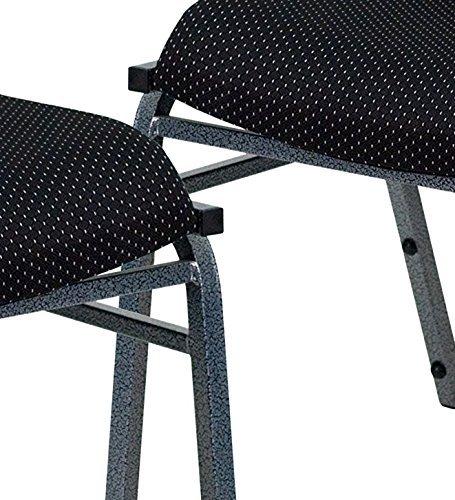 Flash Furniture Gunther Heavy Duty Multipurpose Stacking Chair (Set of 4)