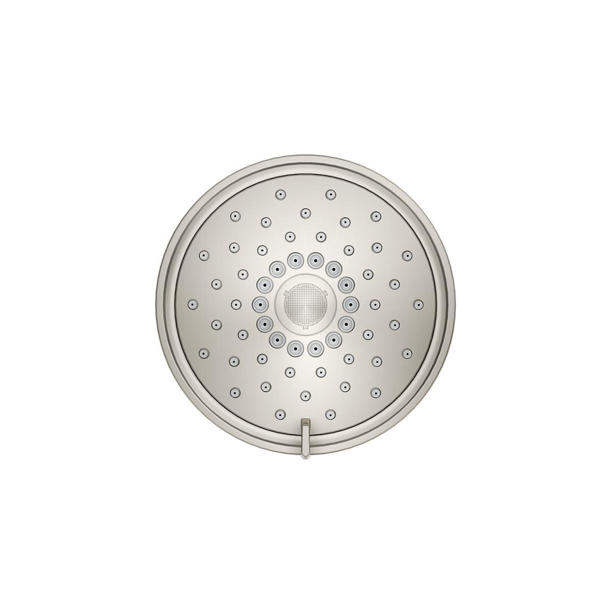 Kohler Purist 2.5 Gpm Multifunction Wall Mount Showerhead, Three Spray Settings, 5.5" High Pressure Spray Head