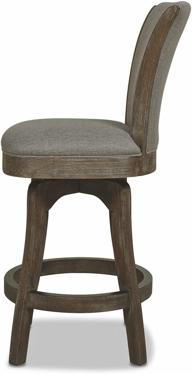 Brainly 27 inches Armless Swivel Counter Height Bar Stool