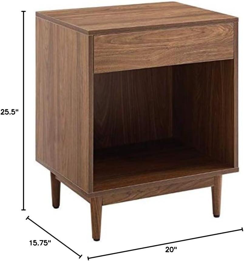 Crosley Liam Record Storage Side Table