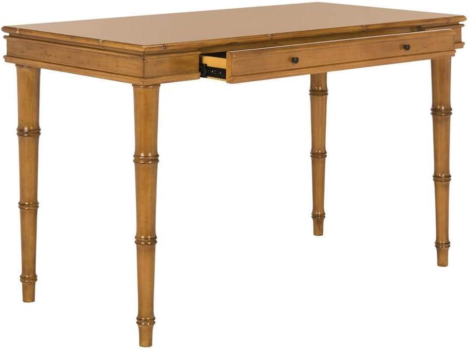 Noely 1 Drawer Writing Desk - DSK3500 - Brown - Safavieh