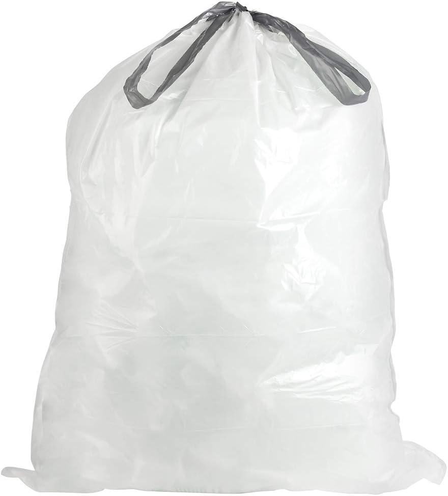 Plasticplace Custom Fit Trash Bags, Compatible with simplehuman Code N (200 Count)