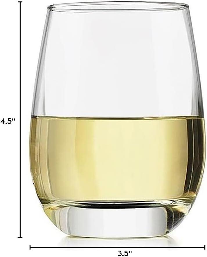 Libbey Stemless Glasses, 15.25 oz.