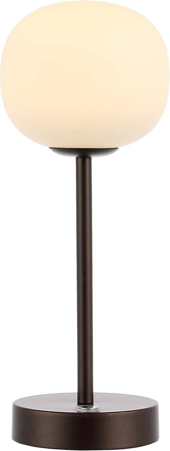 Natalia 12.25" Oil-Rubbed Bronze Cordless LED Table Lamp