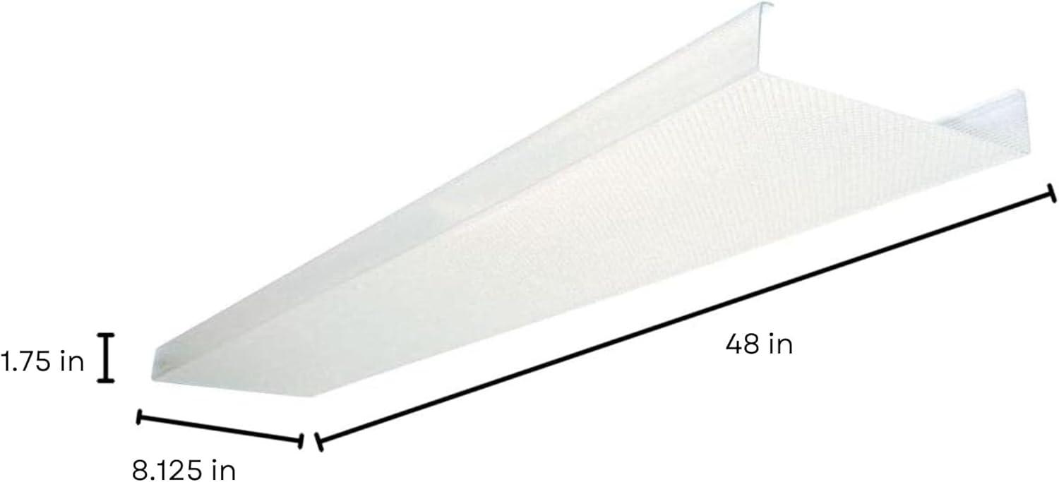 Lithonia Lighting Replacement Lens,48 "L x 8 "W  DSB48