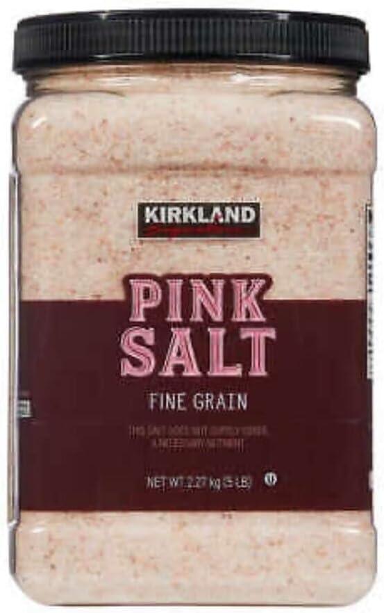 Kirkland Signature Pink Salt Fine Grain 5 Pounds