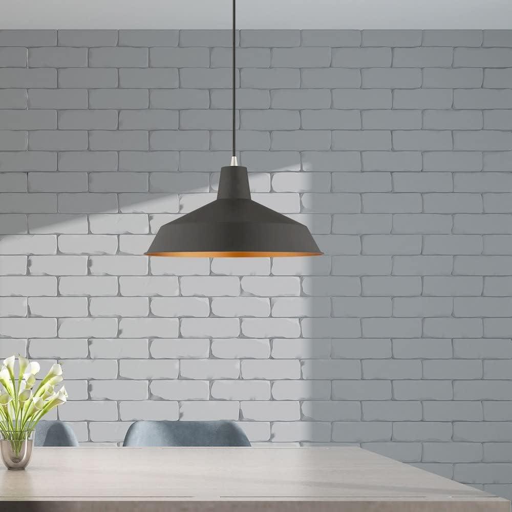 Livex Lighting Metal Shade 1 - Light Chandelier in  Brushed Aluminum