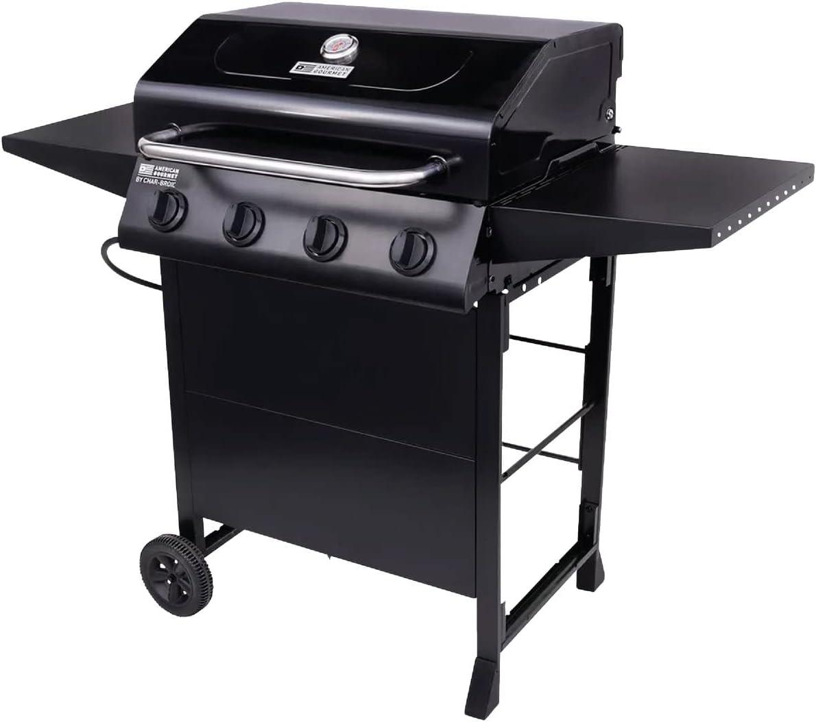 Charbroil American Gourmet 4-Burner Propane Gas Grill Cart