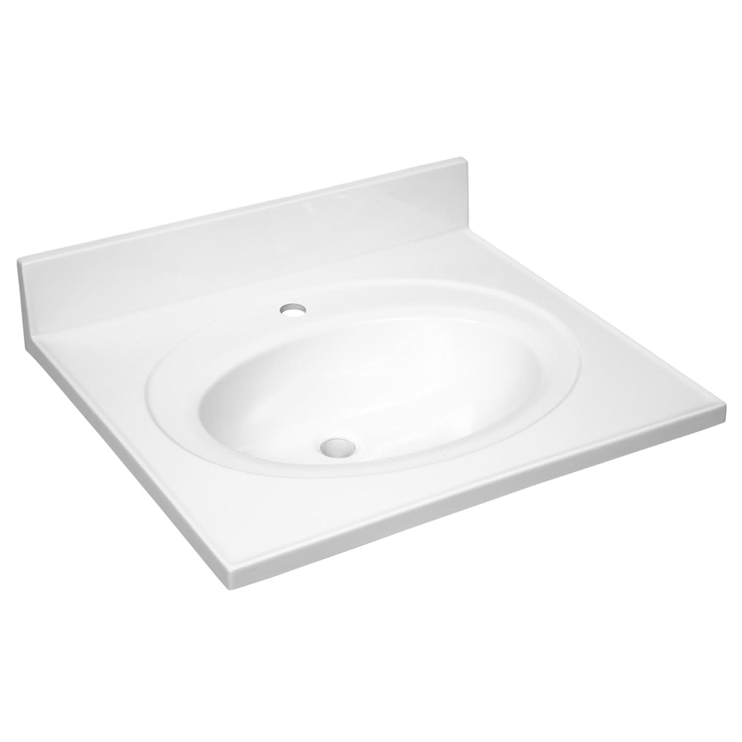 Design House Cultured Marble Vanity Top with Backsplash & Reviews | Wayfair