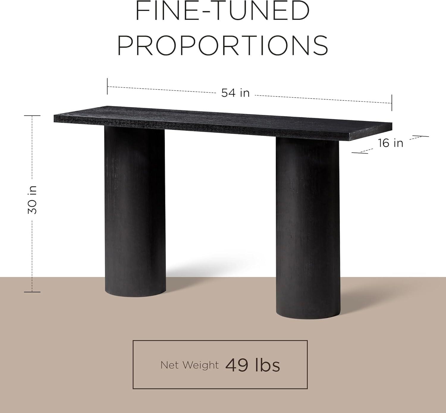 Maven Lane Lana Wooden Console Table