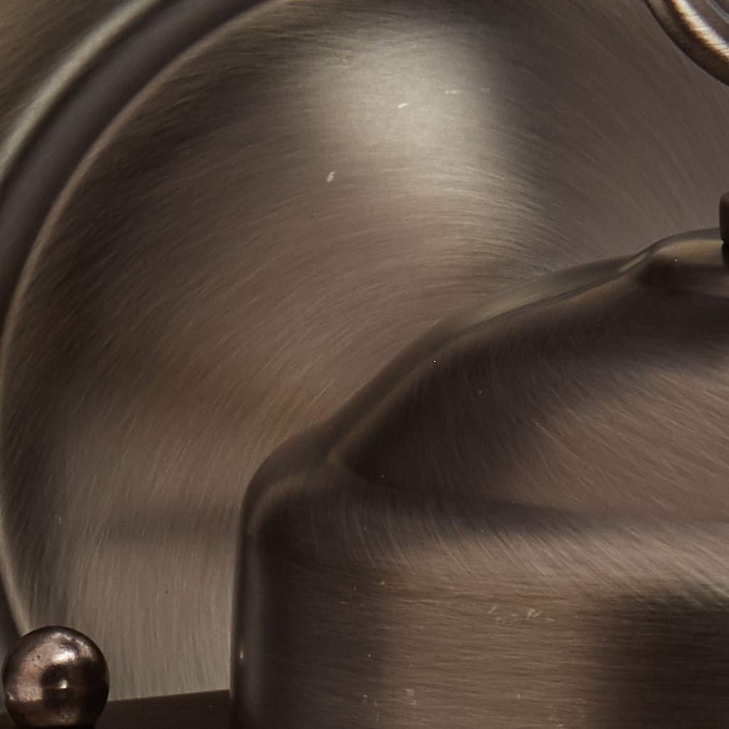 Generation Lighting 8592001-965 New Castle One Light Outdoor Wall Lantern, Antique Brushed Nickel Finish