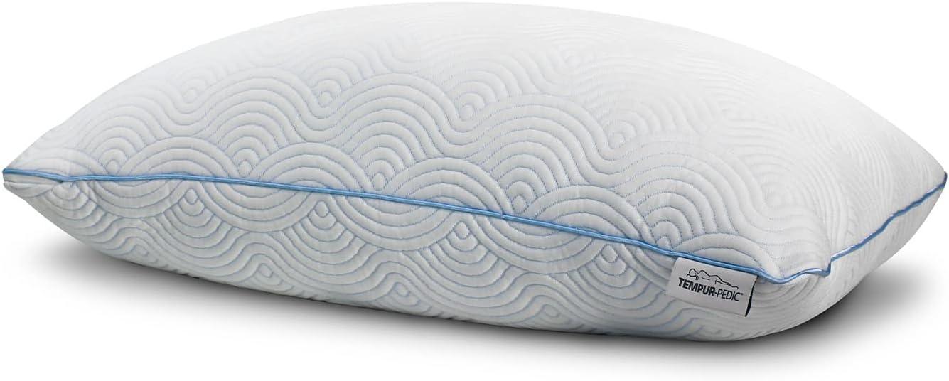 Tempur-Cloud White Queen Memory Foam Adjustable Cooling Pillow